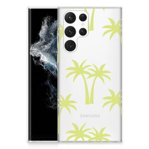 Samsung Galaxy S22 Ultra TPU Case Palmtrees