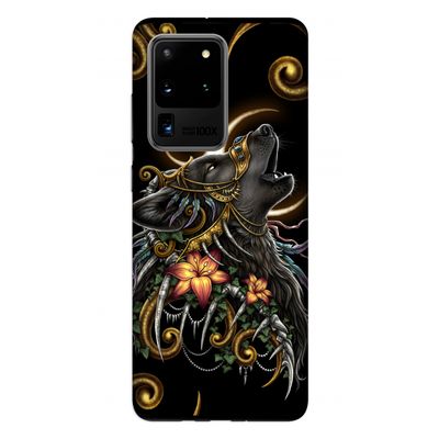 Huilende Wolf: Samsung Galaxy S20 Ultra Tough Case