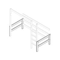 Lifetime kop-voet voor hoogslaper