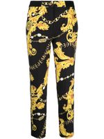 Versace Jeans Couture pantalon de jogging à imprimé Logo Couture - Noir