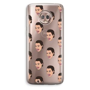 Ugly Cry Call: Motorola Moto G6 Transparant Hoesje