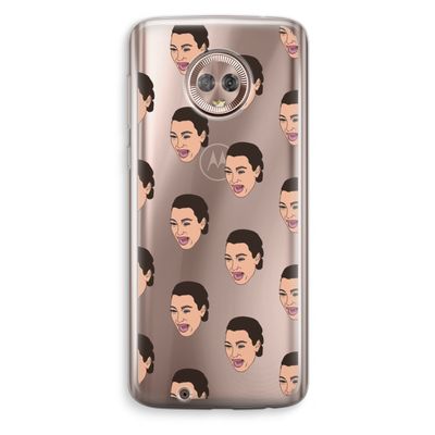 Ugly Cry Call: Motorola Moto G6 Transparant Hoesje