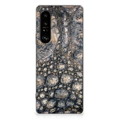 Sony Xperia 1 III | TPU Hoesje | Krokodillenprint