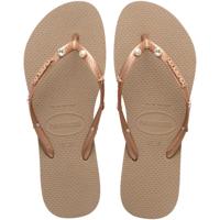 Havaianas Slim luxury aqua rose gold Rose maat 3738