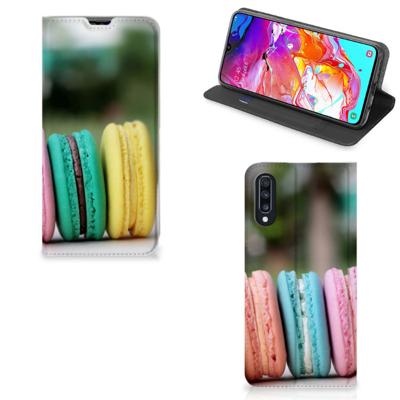 Samsung Galaxy A70 | Flip Style Cover | Macarons