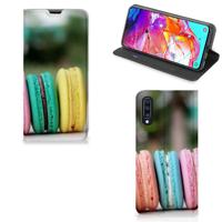 Samsung Galaxy A70 | Flip Style Cover | Macarons
