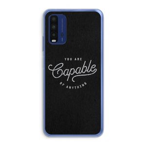 Capable: Xiaomi Redmi 9T Transparant Hoesje