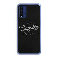 Capable: Xiaomi Redmi 9T Transparant Hoesje