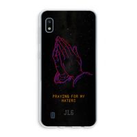 Praying For My Haters: Samsung Galaxy A10 Transparant Hoesje