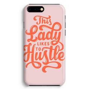 Hustle Lady: iPhone 8 Plus Volledig Geprint Hoesje