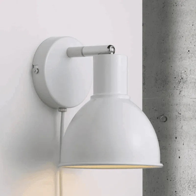 Wandlamp wit met schakelaarNordlux &apos;Pop&apos; E27