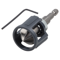 Wolfcraft Conische verzinkboor | Met dieptestop | Ø20mm | Zeskantschacht | 1 stuk - 4390000