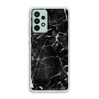 Zwart Marmer 2: Samsung Galaxy A52s 5G Transparant Hoesje