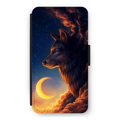 Night Guardian: iPhone 12 mini Flip Hoesje