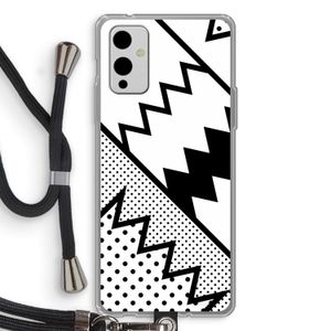 Pop Art #5: OnePlus 9 Transparant Hoesje met koord