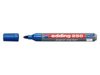 Viltstift edding 250 whiteboard rond blauw 1.5-3mm - thumbnail