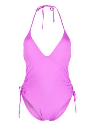 Polo Ralph Lauren maillot de bain à logo brodé - Violet