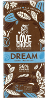 Lovechock Dream Vegan Melkchocolade | Met Rijstdrank & Kokos - thumbnail