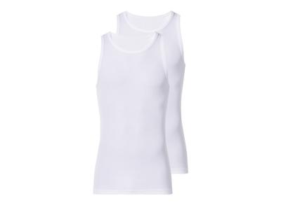 esmara Men Set van 2 heren hemden (Wit, XXL) esmara Men Set van 2 heren hemden (Wit, XXL)