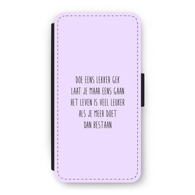 Gek: iPhone 12 Flip Hoesje