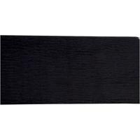 Crepepapier, vel 50x250 cm, zwart, 10 vouw/ 1 doos