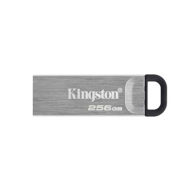 Kingston dtkn/256gb datatraveler kyson usb flash drive, 256 gb, usb 3.2 type-a, 200/ 60 mb/s, silver