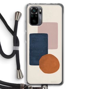 Geo #3: Xiaomi Redmi Note 10 Pro Transparant Hoesje met koord