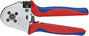 Knipex Vierdoornkrimptang voor gedraaide contacten verchroomd 230 mm - 975265