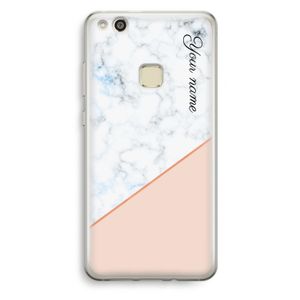 Marmer in stijl: Huawei Ascend P10 Lite Transparant Hoesje