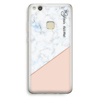 Marmer in stijl: Huawei Ascend P10 Lite Transparant Hoesje