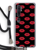 Lips: Xiaomi Mi Note 10 Pro Transparant Hoesje met koord