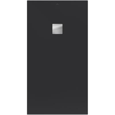 Villeroy & Boch Excello douchevloer - 150x80cm - polyurethaan/acryl Anthracite uda1580exc2v-1s