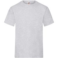 3-Pack Maat XL - Grijze t-shirts ronde hals 195 gr heavy T voor heren XL  -