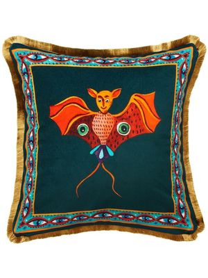 La DoubleJ coussin Bat en velours - Rouge