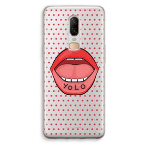 Yolo Denise: OnePlus 6 Transparant Hoesje