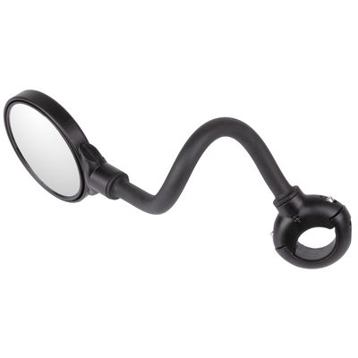 M-Wave fietsspiegel spy base 3d 31,5 cm glas matzwart