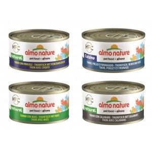Almo Nature HFC Natural tonijn combipack D natvoer kat (70 g) 24 x 70 g