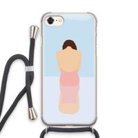 Mirror: iPhone 8 Transparant Hoesje met koord
