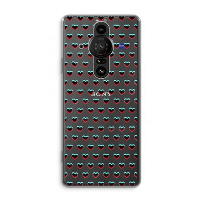 Hartjes: Sony Xperia Pro-I Transparant Hoesje