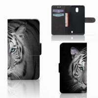 Nokia 2 | Telefoonhoesje | Met pasjeshouder | Tijger