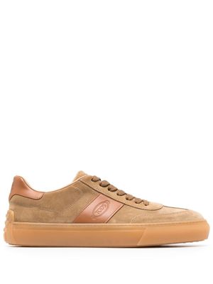 Tod's baskets en daim - Marron