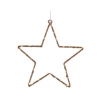 Kerstster Lumineo Gouden 38 x 38 cm Kerstster Lumineo Gouden 38 x 38 cm