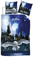 Harry Potter Dekbedovertrek hedwig 140 x 200 cm - polykatoen