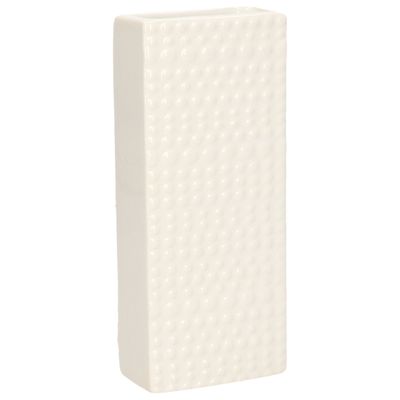 Waterverdamper - creme wit - keramiek - 400 ml - radiatorbak luchtbevochtiger - 7,4 x 17,7 cm