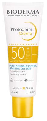 Bioderma Photoderm Crème Moisturising Texture SPF50+ Dorée 40ml Bioderma Photoderm Crème Moisturising Texture SPF50+ Dorée 40ml