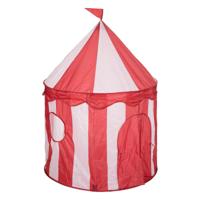 Atmosphera Circus speeltent voor kinderen - D100 x H135 cm - rood/wit Atmosphera Circus speeltent voor kinderen - D100 x H135 cm - rood/wit
