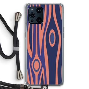 Bast A: Oppo Find X3 Transparant Hoesje met koord