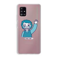 Zwaai: Samsung Galaxy A51 5G Transparant Hoesje