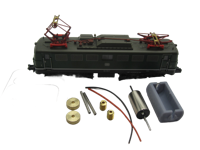 micromotor NM019C ombouwset voor Minitrix DB E10, BR 110, BR 111, BR 112, BR 139, E40, BR 140, u.a.