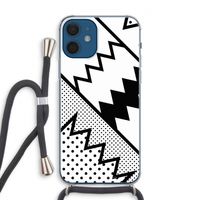 Pop Art #5: iPhone 12 Transparant Hoesje met koord